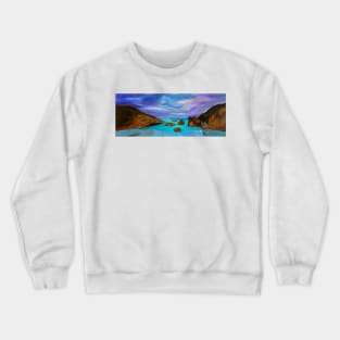 Sunset Over the Beach Crewneck Sweatshirt